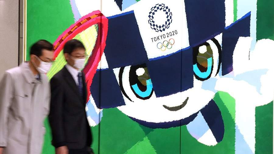 Эмблема Олимпийских игр в Токио