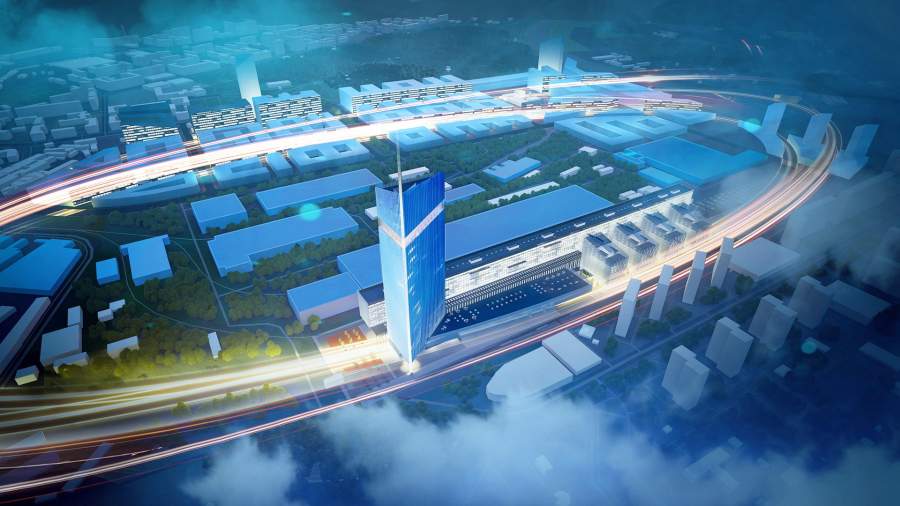 Проектное решение Национального космического центра в Москве