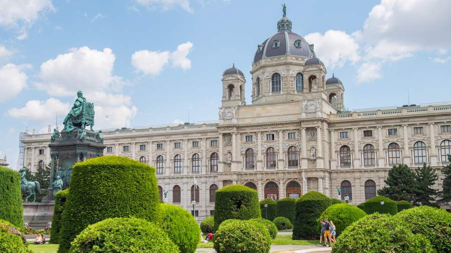 Здание Венского музея истории искусств