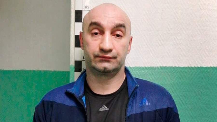 Oleg Babaev, suspect in the murder of two policemen in 1995