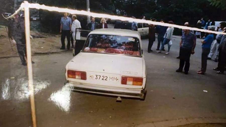 The scene of the murder of two policemen in 1995