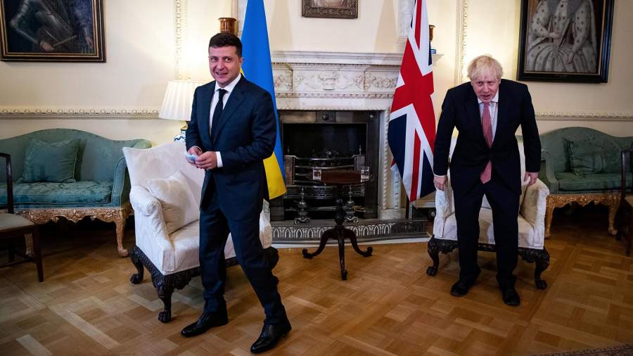 Борис Джонсон встретился с президентом Украины Зеленским в Лондоне