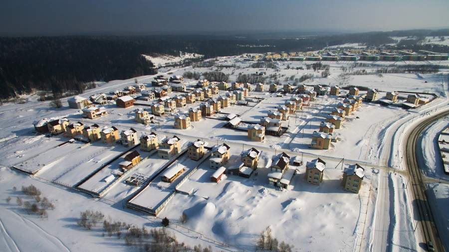 Район комплексной малоэтажной застройки "Лесная поляна" в Рудничном районе города Кемерово