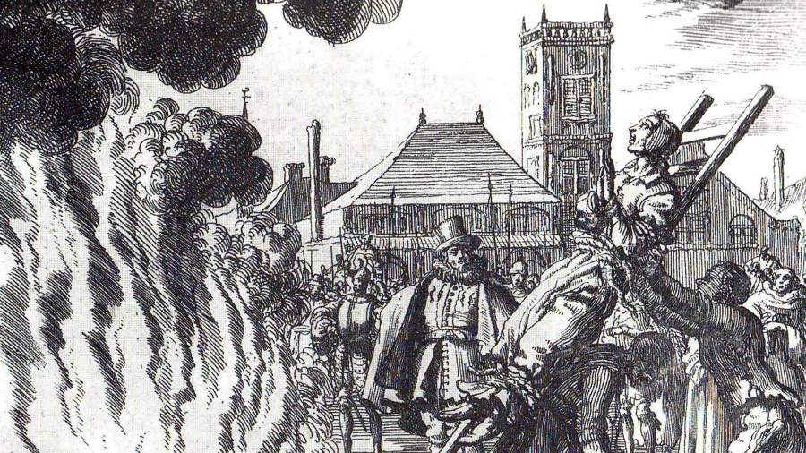 сожжение ведьмы