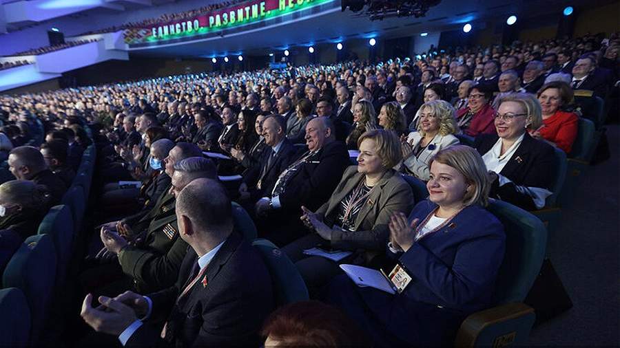 Делегаты VI Всебелорусского народного собрания