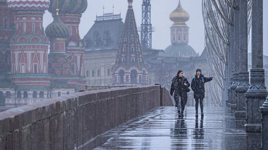 Зима в Москве