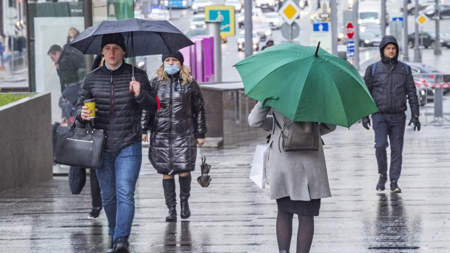 rain in Moscow