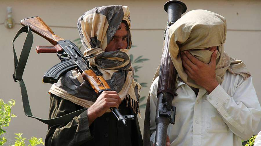 Бойцы «Талибана»