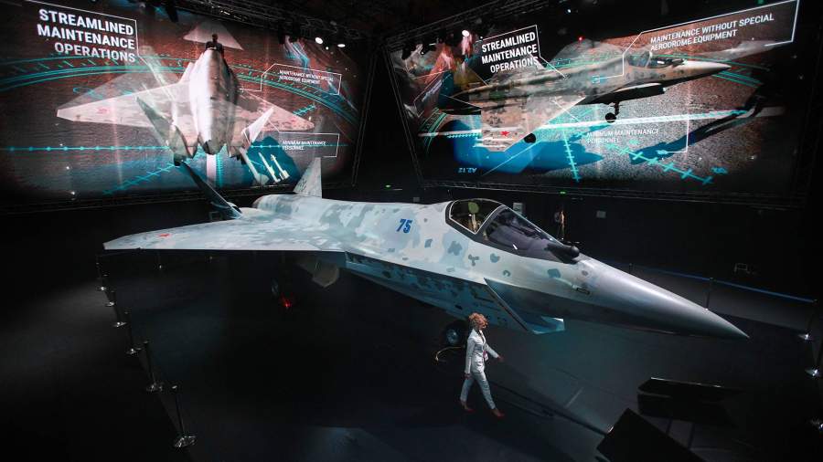 Выросли крылья: на МАКС-2021 показали новейший российский истребитель