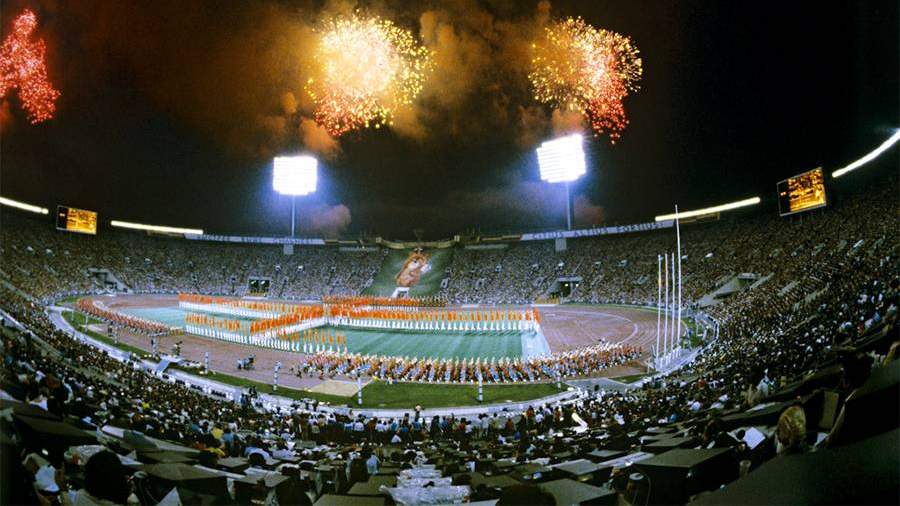 Торжественное закрытие XXII летних Олимпийских игр