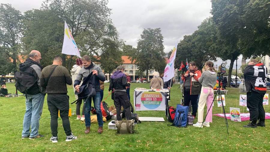 германия митинг