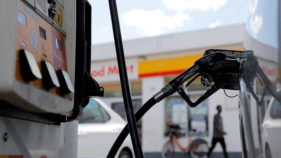 Шланг АЗС на одной из заправок