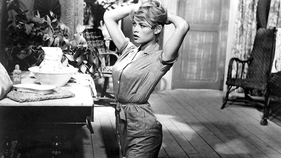 Brigitte Bardot in the film 