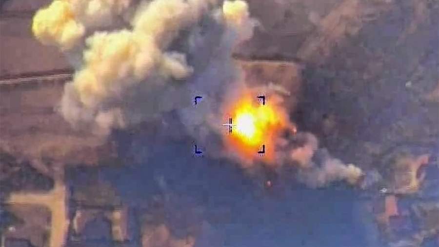 Уничтожение зенитно-ракетного комплекса Бук-М1 вооруженных сил Украины