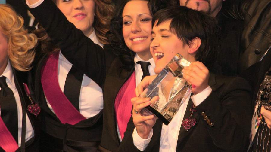 Победитель Евровидения Финляндия 2007 - сербская певица Мария Шерифович