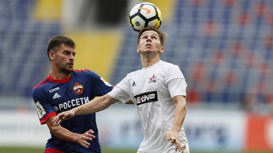 Чемпионат России по футболу: ЦСКА–СКА (Хабаровск)