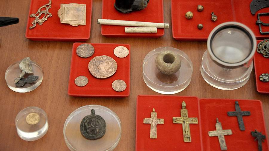 Археологические находки в парке «Зарядье»