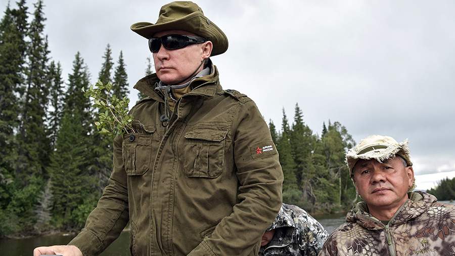 Отпуск президента России в Южной Сибири