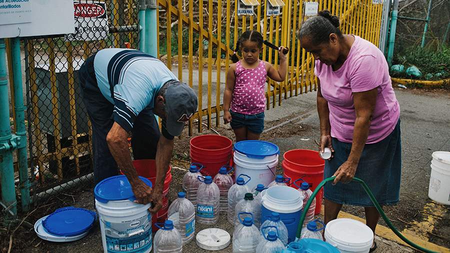 Последствия урагана «Мария» в Пуэрто-Рико