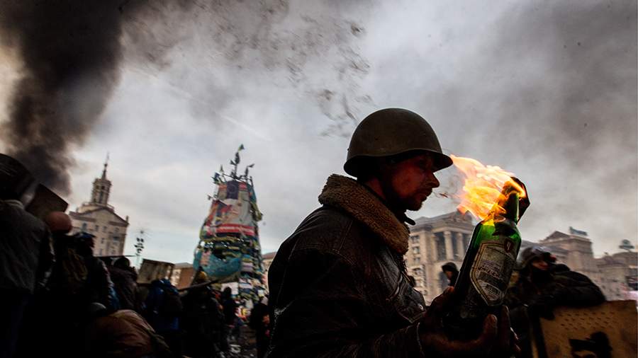 Годовщина трагедии на майдане 