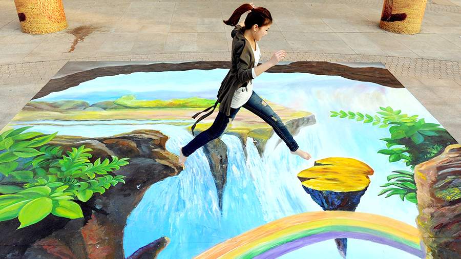 На грани реальности: 3D-рисунки со всего мира