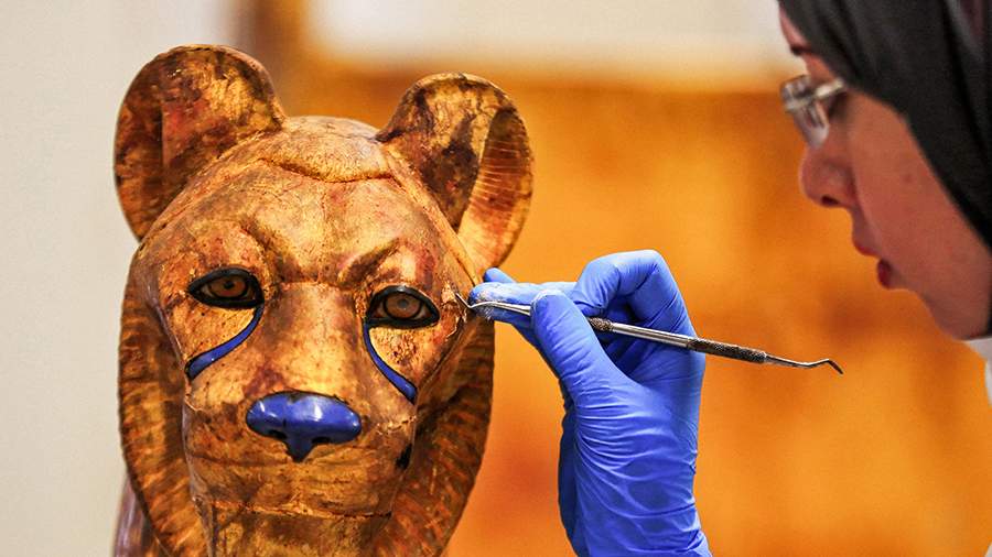 С вещами на выход: начата реставрация артефактов из гробницы Тутанхамона