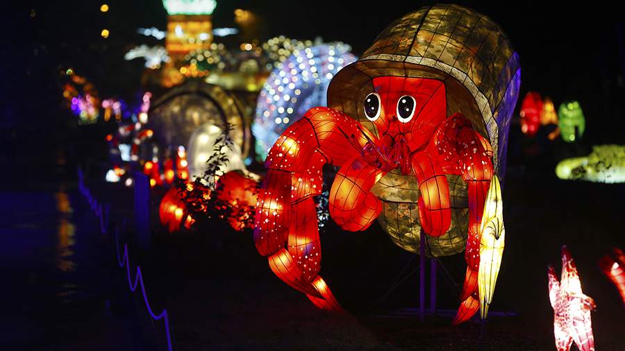 Их сиятельства: в парижском ботаническом саду стартовал фестиваль света