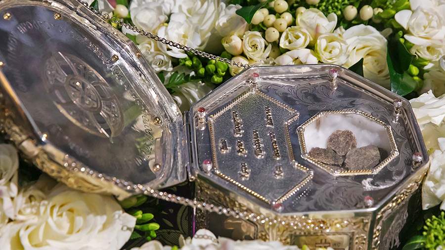 Нерушимая вера: в Казанском соборе выставлены мощи Иоанна Крестителя