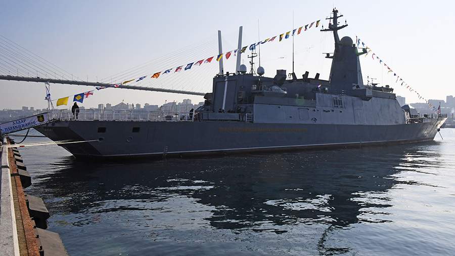 Морская сила: новейший корвет вошел в состав Тихоокеанского флота