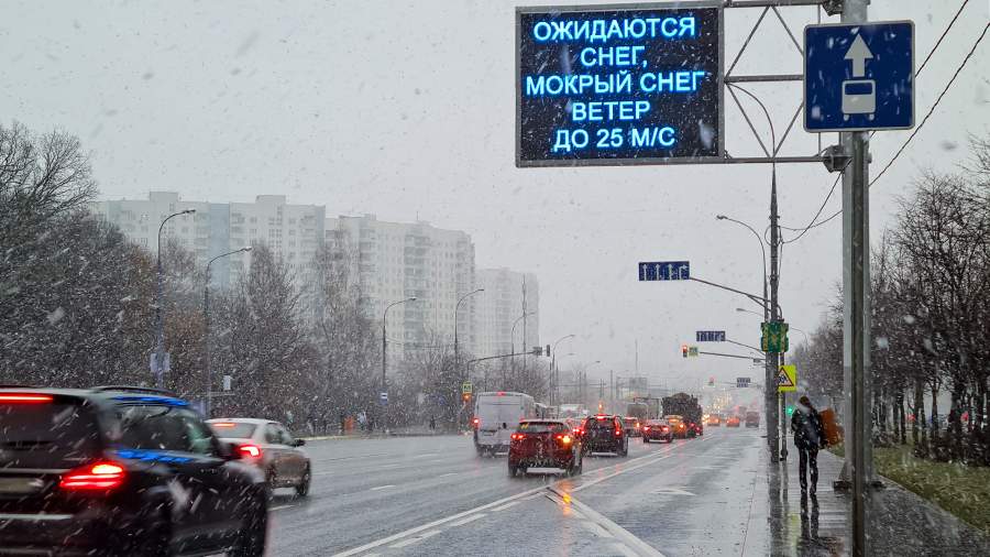 Звенит ноябрьская вьюга: москвичи встречают первую метель