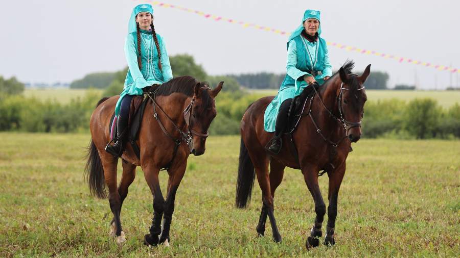 Фото дня: праздник «Сабантуй» в Мордовии