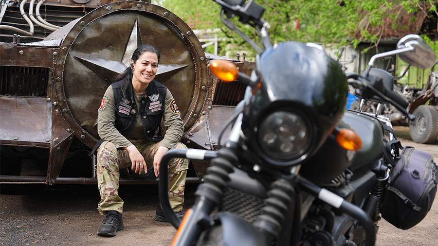 Марш патриотов: как байкеры открыли мотосезон в Москве