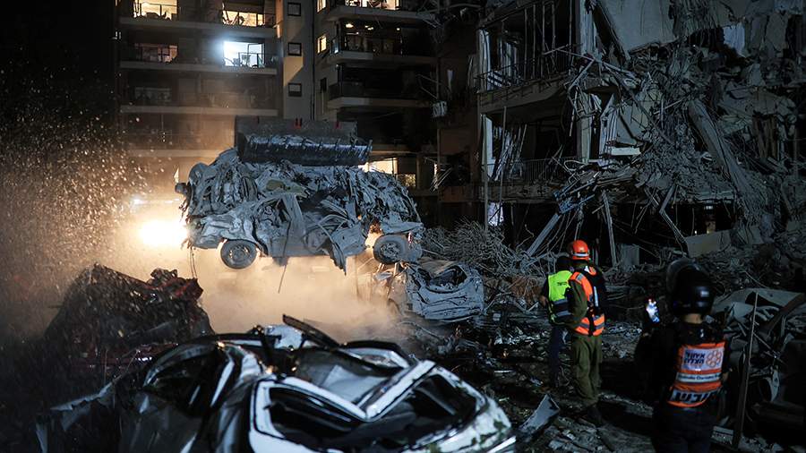 Огненный дождь: Иран ответил на ракетную атаку Израиля