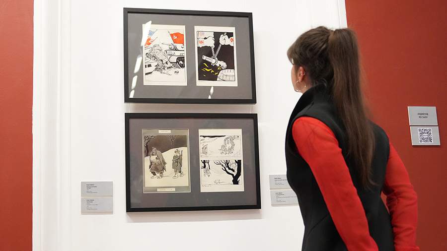 Личный враг фюрера: в Москве открылась выставка к 125-летию карикатуриста Бориса Ефимова