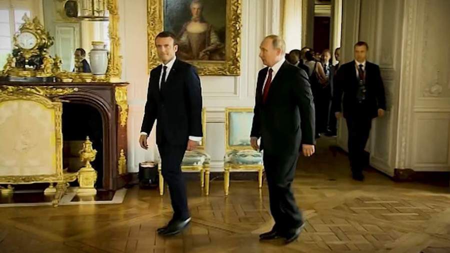 Макрон обвинил российских журналистов во лжи