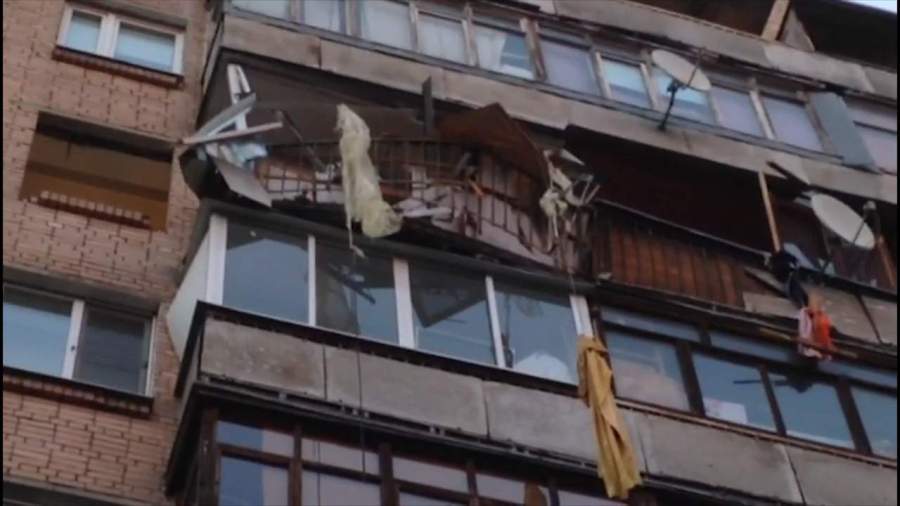 Взрыв в жилом доме в Химках
