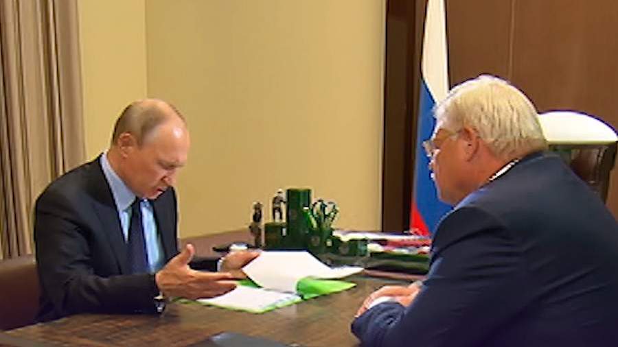 Путин встретился с врио Томской области