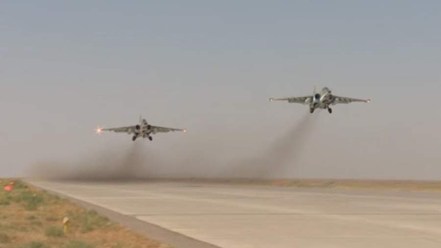 Под Астраханью прошли международные военные учения