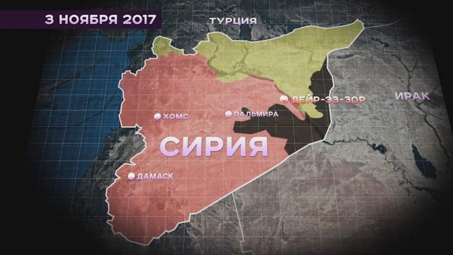 Расстановка сил в сирийском конфликте на 13 декабря