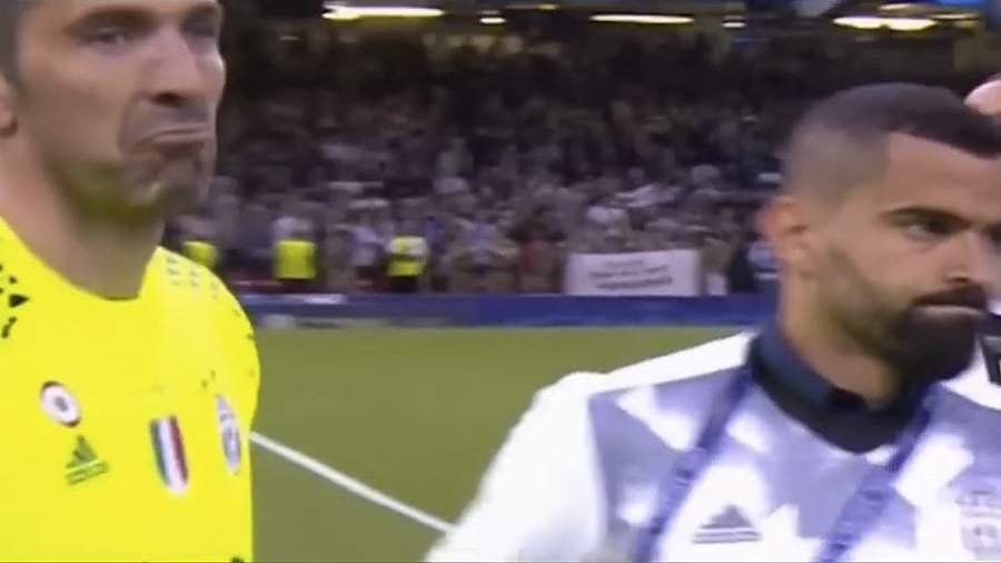 Буффон расплакался при объявлении об уходе из сборной Италии