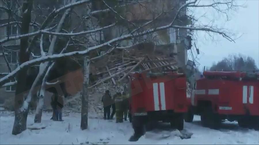 В Ивановской области у пятиэтажки рухнула стена 