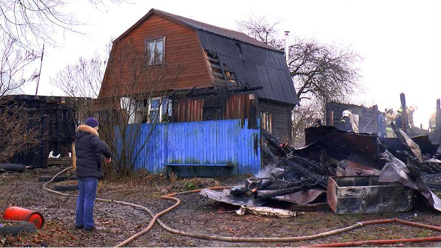 Семь человек погибли при пожаре в Калужской области