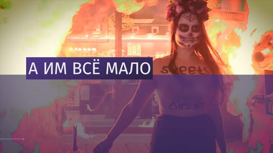 Активистка Femen напала на президента Чехии