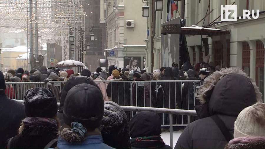 Прощание с Олегом Табаковым в МХТ имени Чехова