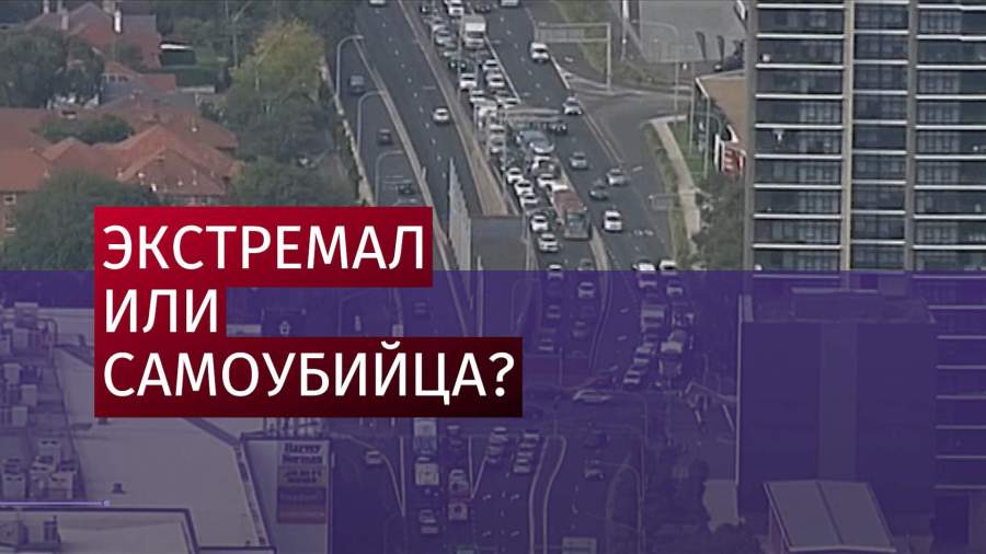 Полиция Сиднея задержала забравшегося на арку моста мужчину