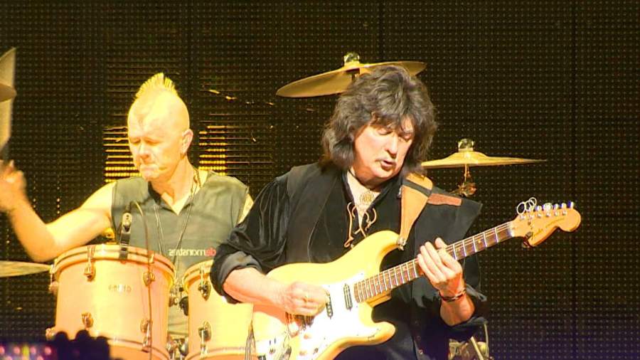 Группа Rainbow дала концерт в Москве