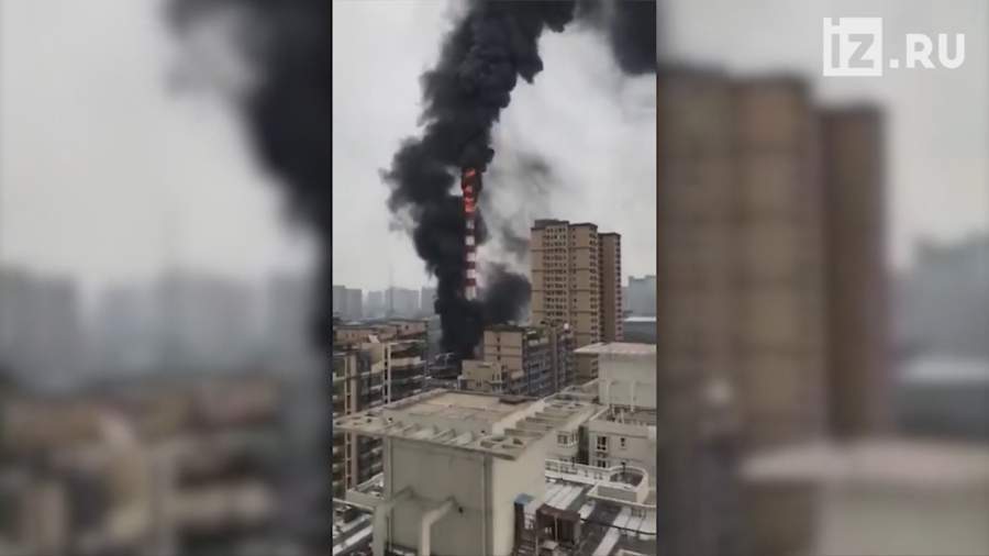 Пожарные пострадали при тушении возгорания на ТЭС в Китае