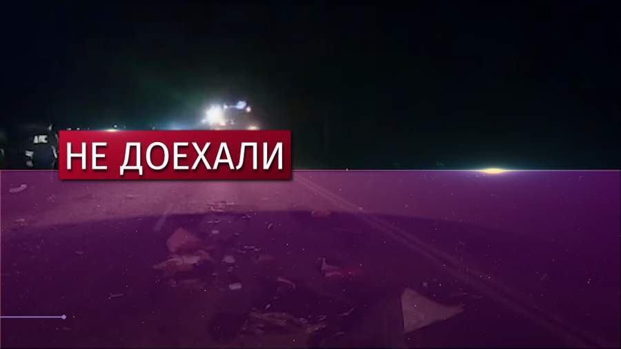 Фура, микроавтобус и легковой автомобиль столкнулись под Курском