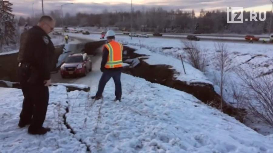 На Аляске произошло землетрясение магнитудой 7 баллов