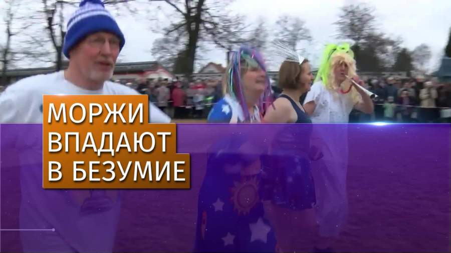 В Берлине состоялись традиционные купания «моржей»